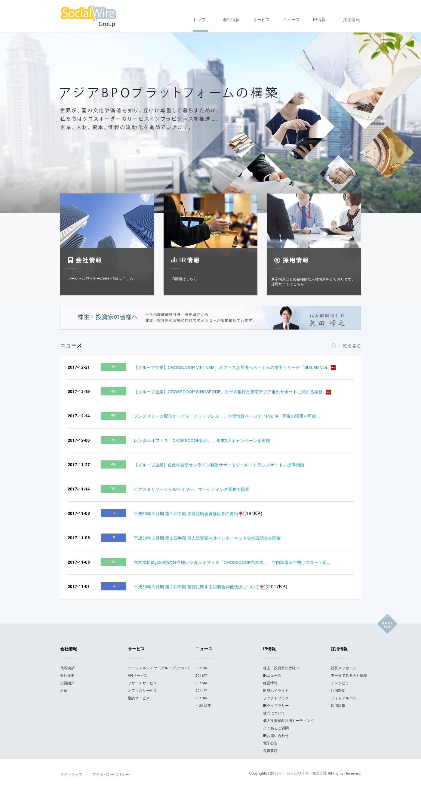 ソーシャルワイヤーのサムネイル